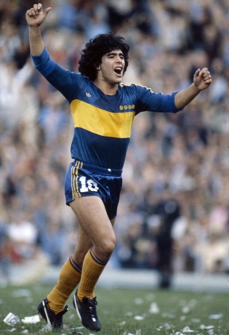 Camisola principal Boca Juniors 81/82 - Versão adepto 2