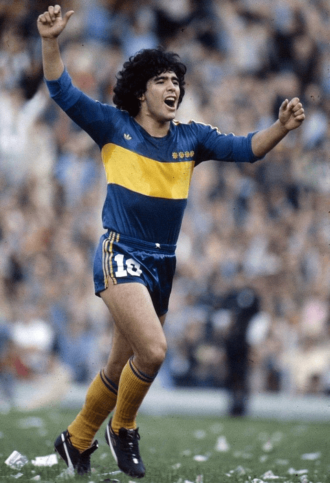 Camisola principal Boca Juniors 81/82 - Versão adepto