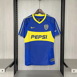 Camisola principal Boca Juniors 03/04 - Versão adepto