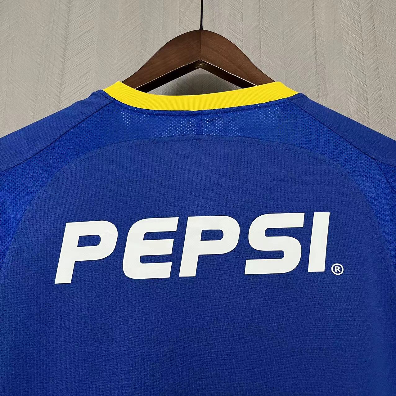 Camisola principal Boca Juniors 03/04 - Versão adepto 6