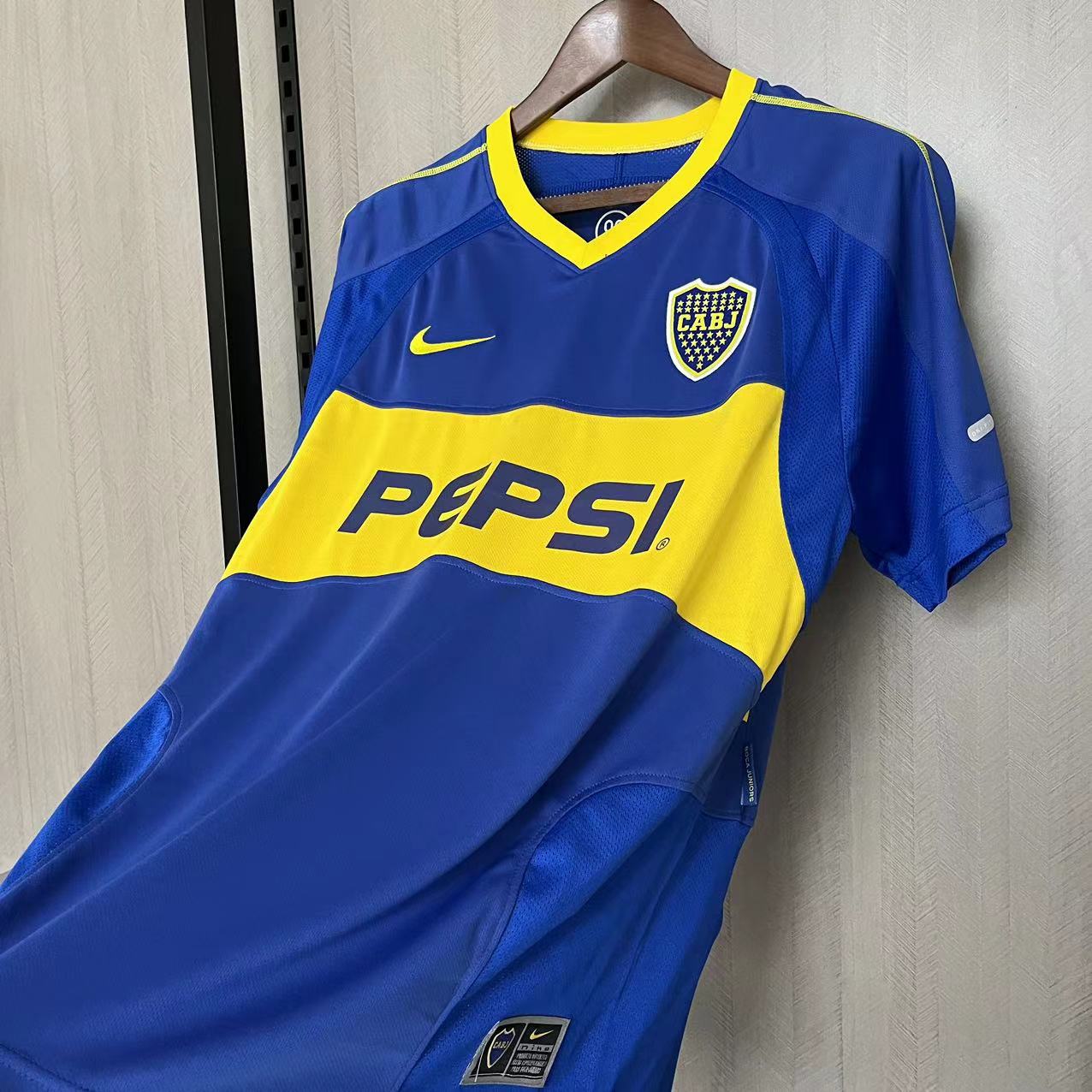 Camisola principal Boca Juniors 03/04 - Versão adepto 8