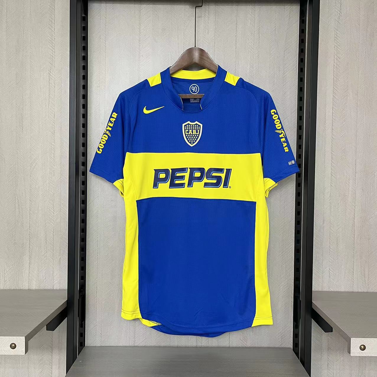 Camisola principal Boca Juniors 04/05 - Versão adepto 1