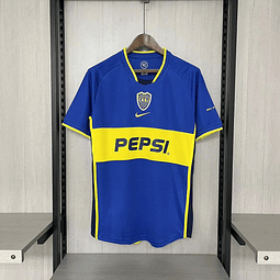 Camisola principal Boca Juniors 02/03 - Versão adepto