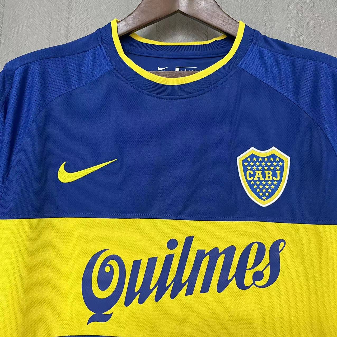 Camisola principal Boca Juniors 00/01 - Versão adepto 7