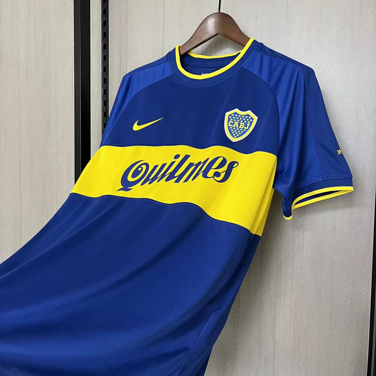 Camisola principal Boca Juniors 00/01 - Versão adepto 8