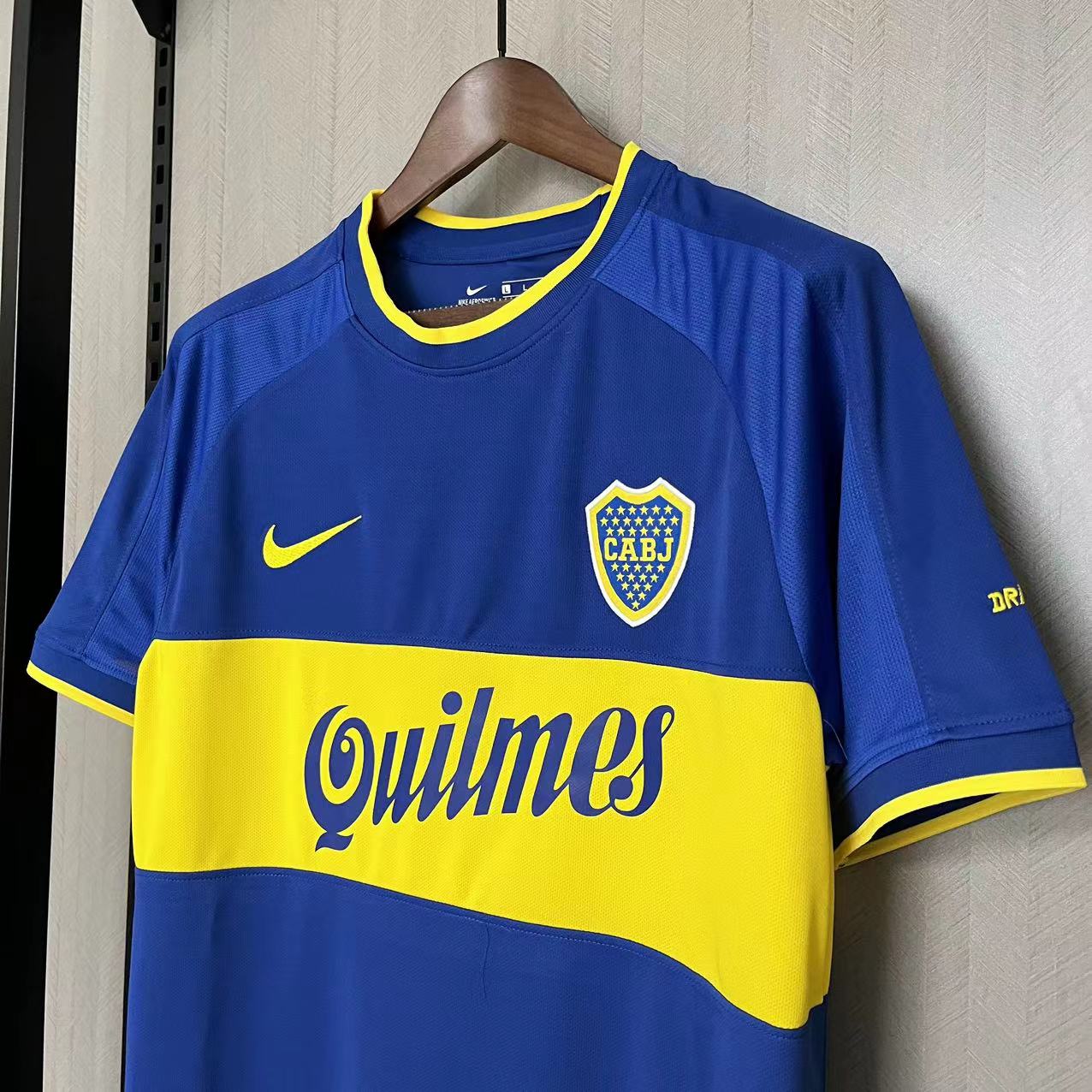 Camisola principal Boca Juniors 00/01 - Versão adepto 9