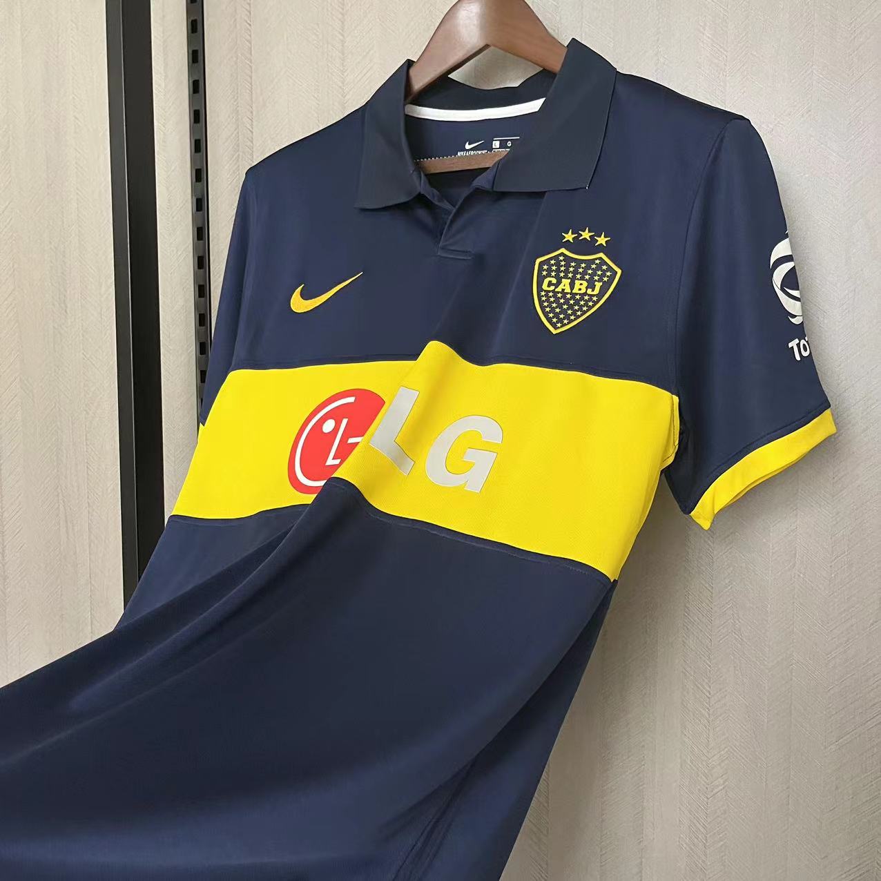 Camisola principal Boca Juniors 09/10 - Versão adepto 7