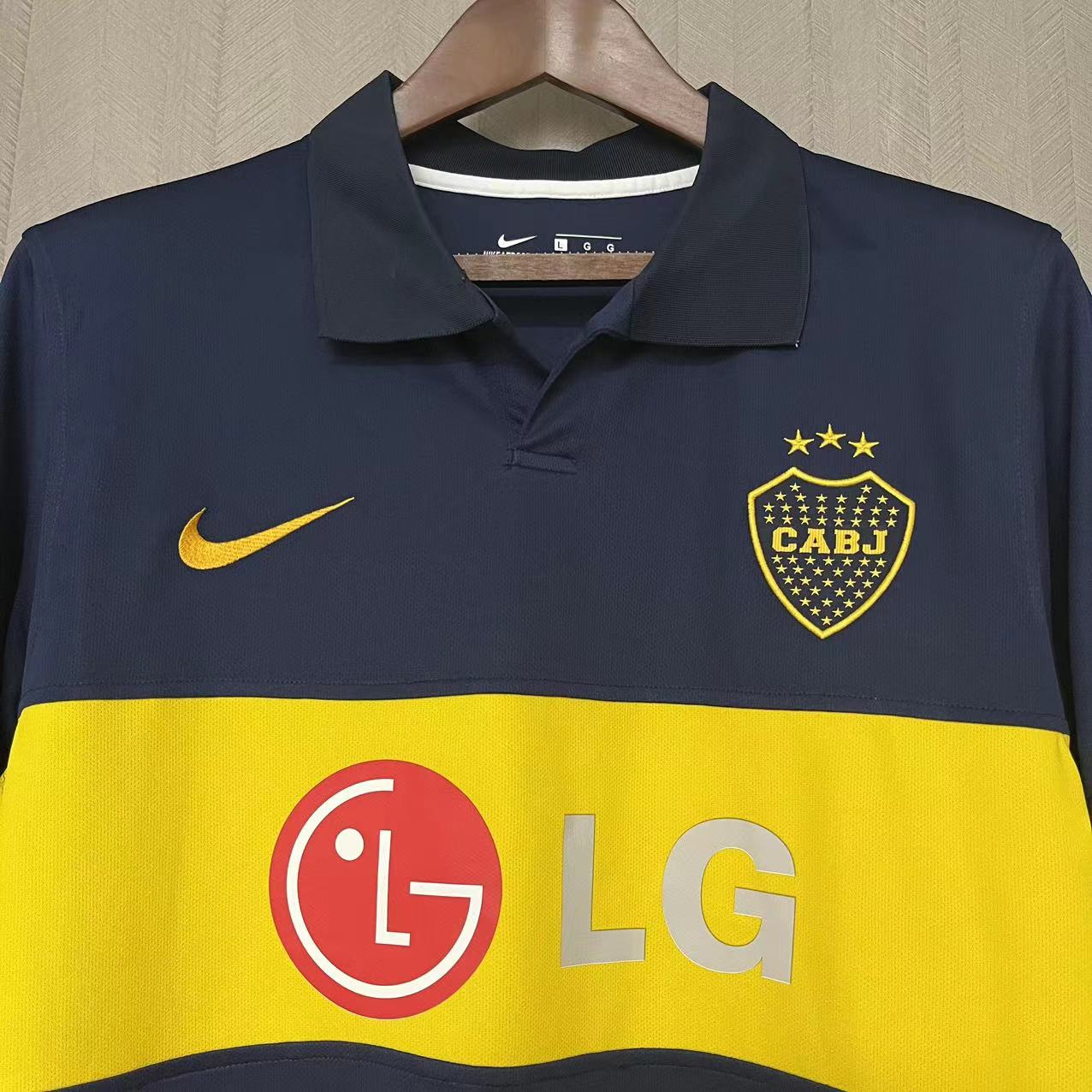Camisola principal Boca Juniors 09/10 - Versão adepto 8
