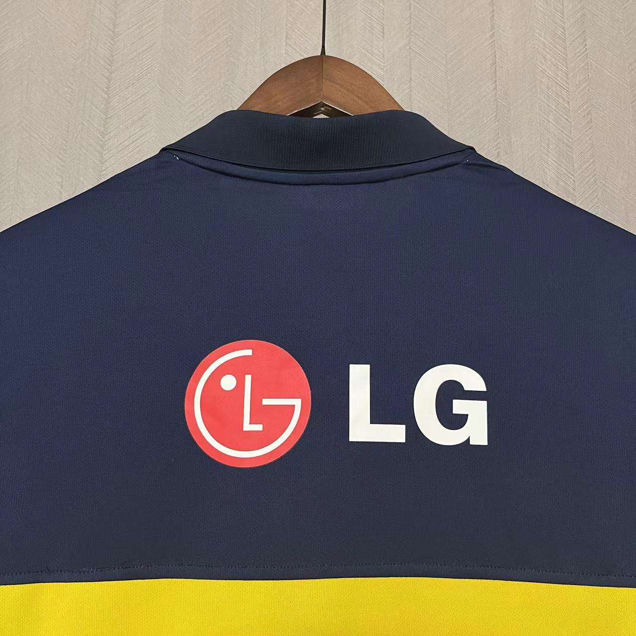 Camisola principal Boca Juniors 09/10 - Versão adepto 6