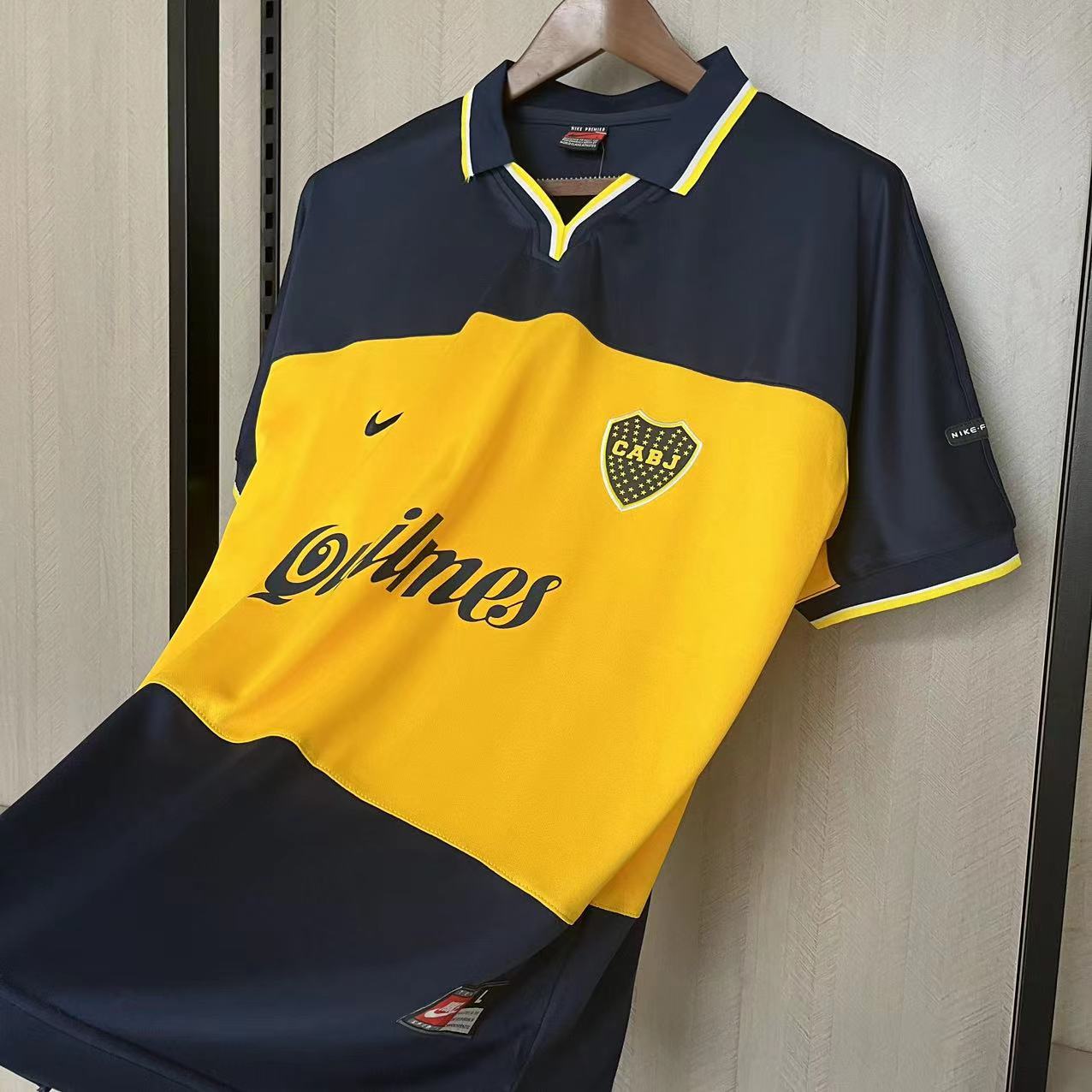 Camisola principal Boca Juniors 98/00 - Versão adepto  9