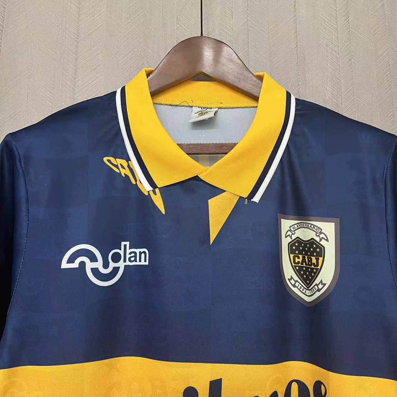 Camisola principal Boca Juniors 95/96 - Versão adepto 5