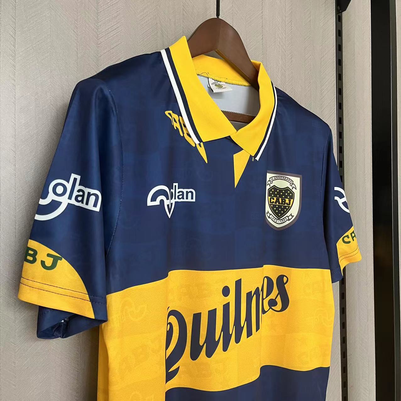 Camisola principal Boca Juniors 95/96 - Versão adepto 8