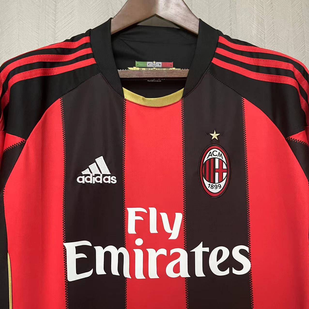 Camisola Principal Ac Milan 2010/2011 - Versão adepto 6