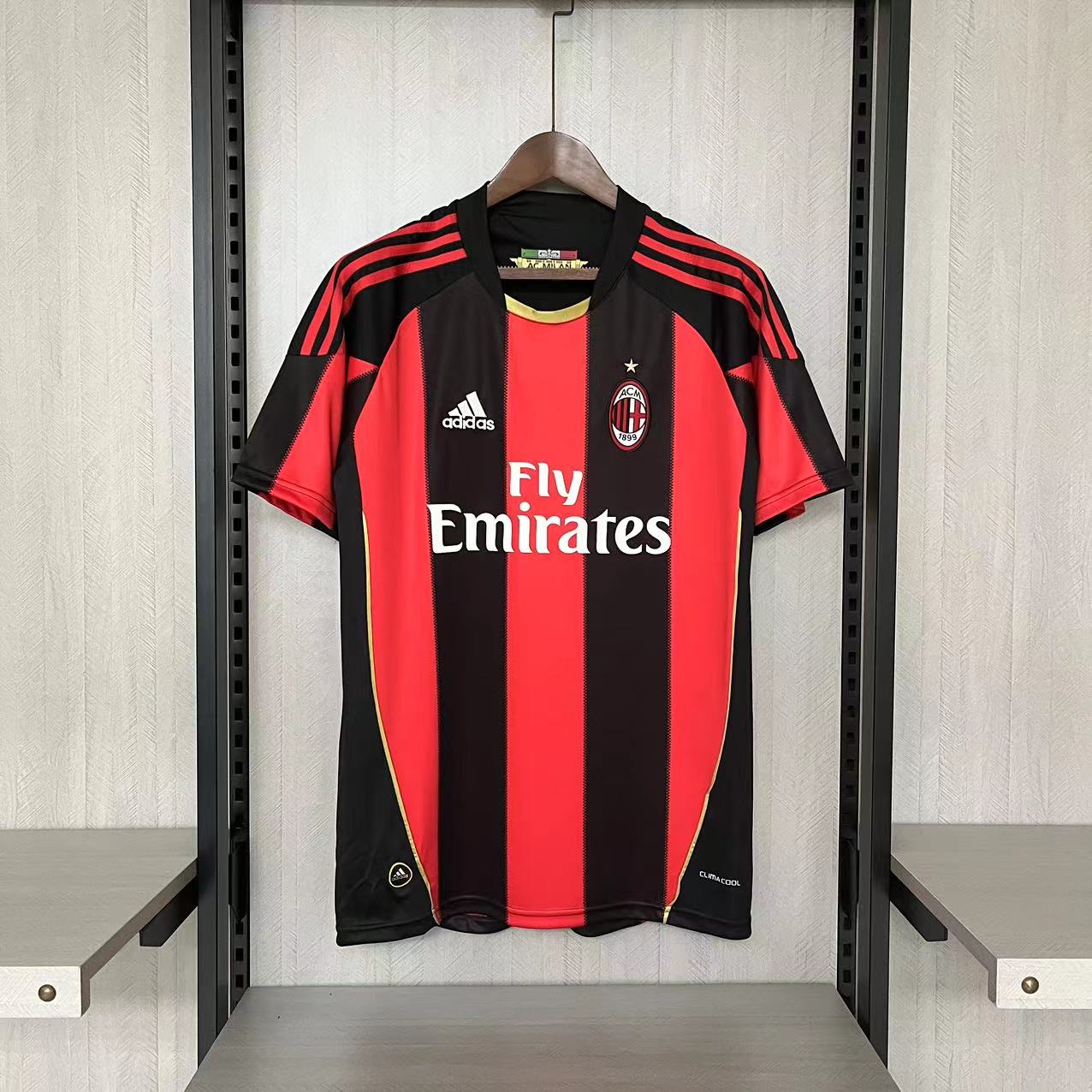 Camisola Principal Ac Milan 2010/2011 - Versão adepto 1