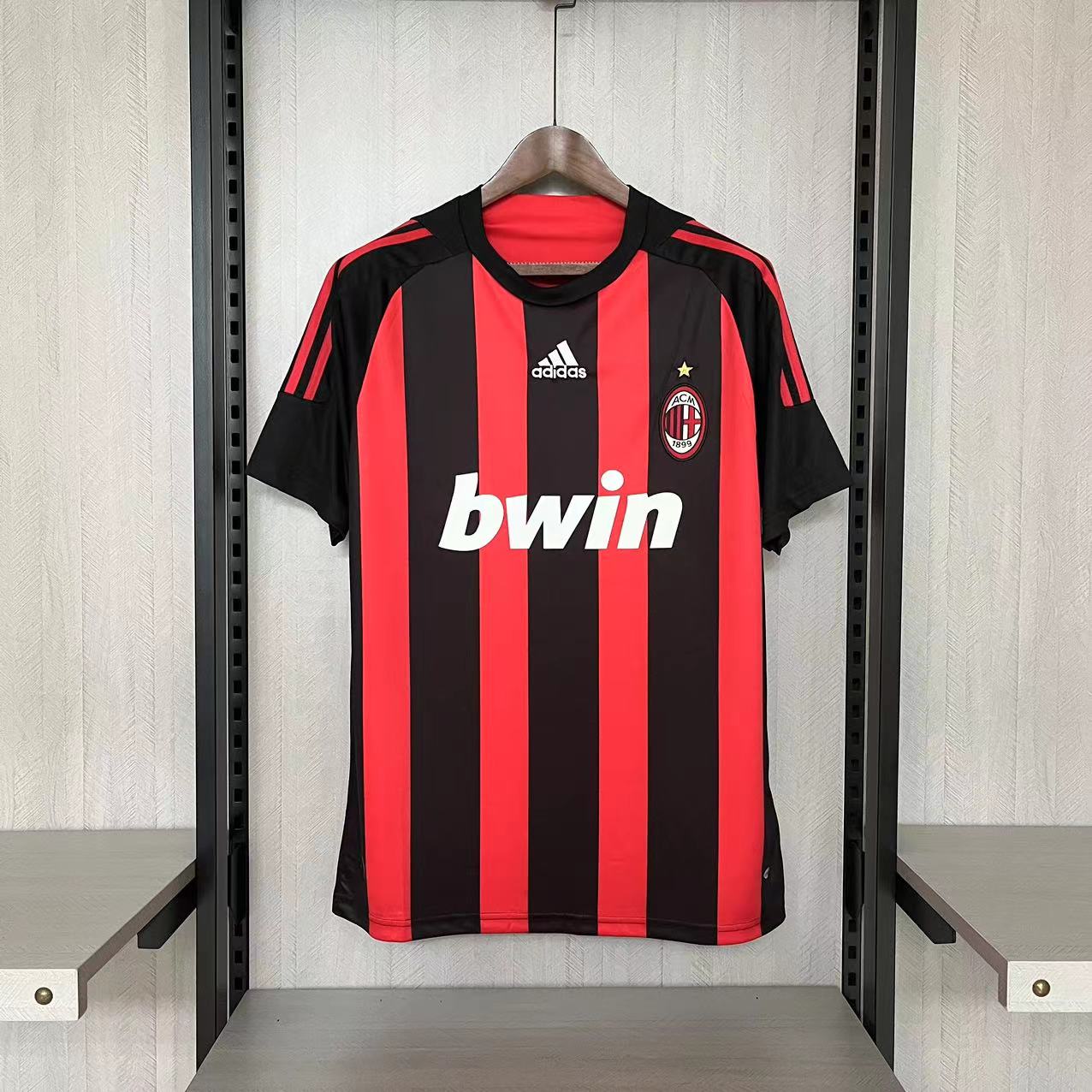 Camisola Principal Ac Milan 2008/2009 - Versão adepto 1