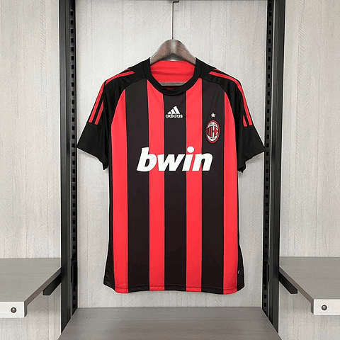 Camisola Principal Ac Milan 2008/2009 - Versão adepto