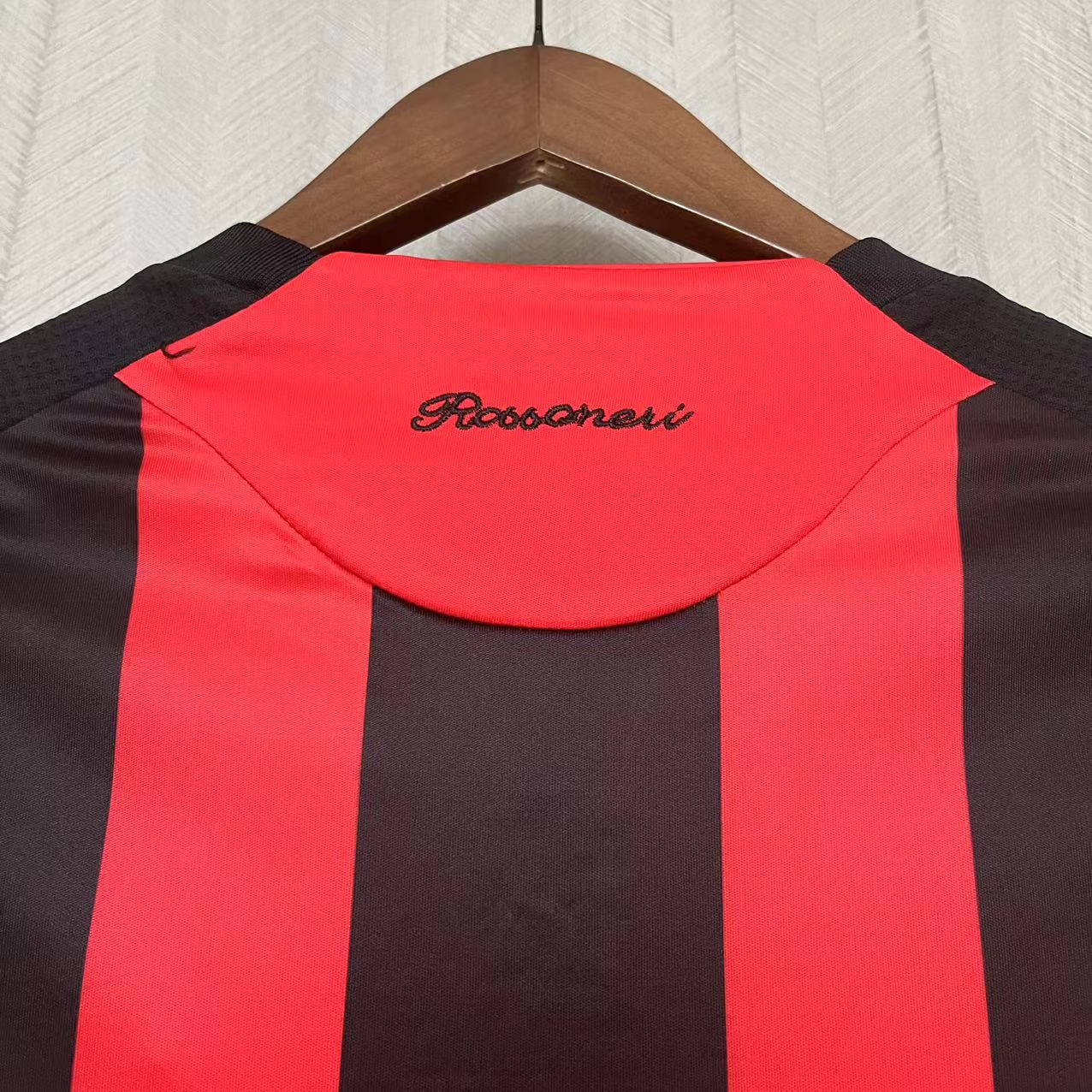 Camisola Principal Ac Milan 2008/2009 - Versão adepto 7