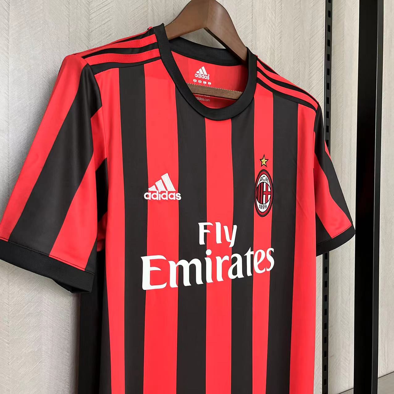 Camisola Principal Ac Milan 2017/2018 - Versão adepto 7