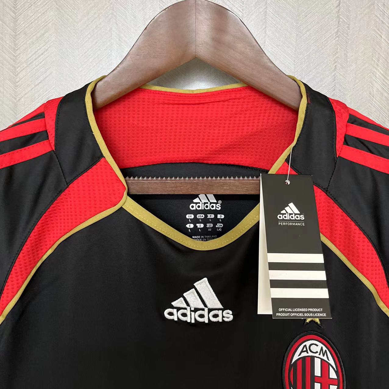 3ª Camisola Ac Milan 2006/2007 - Versão adepto 5