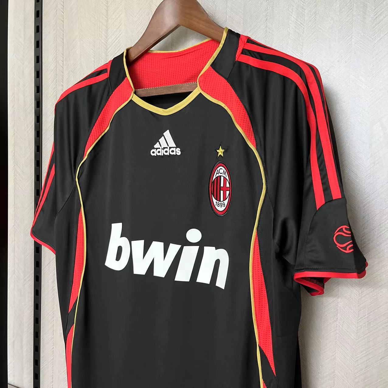 3ª Camisola Ac Milan 2006/2007 - Versão adepto 7