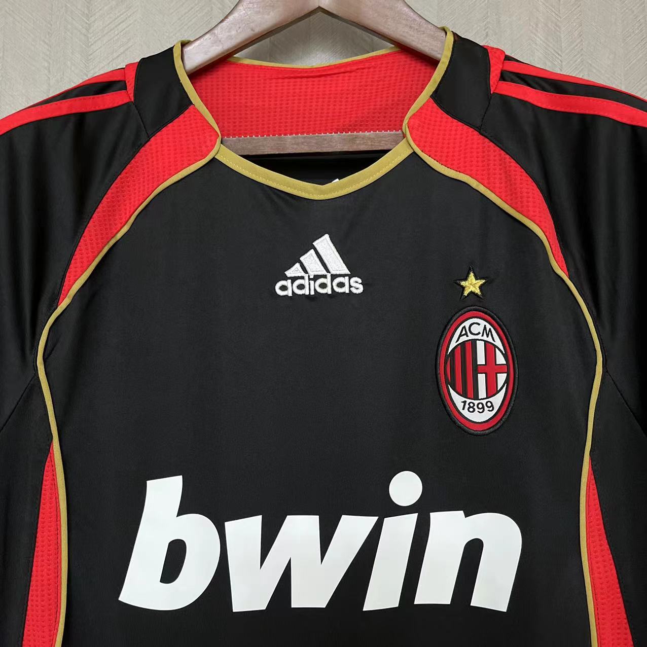 3ª Camisola Ac Milan 2006/2007 - Versão adepto 4
