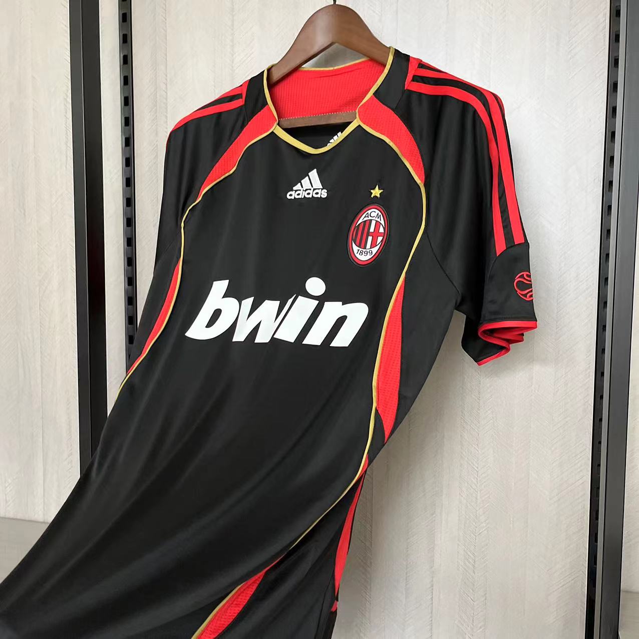 3ª Camisola Ac Milan 2006/2007 - Versão adepto 8