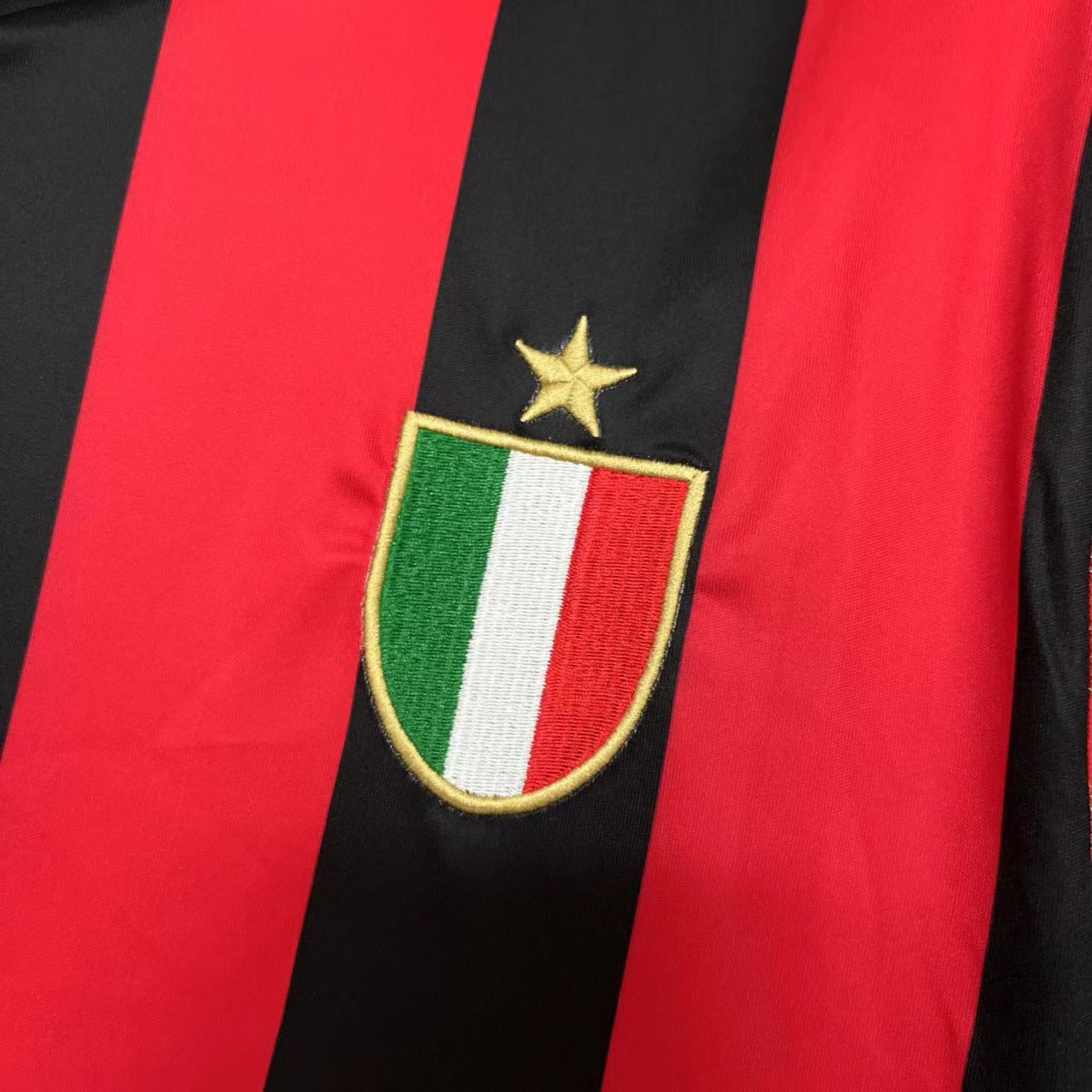 Camisola principal Ac Milan 1988/1989 - Versão adepto 4