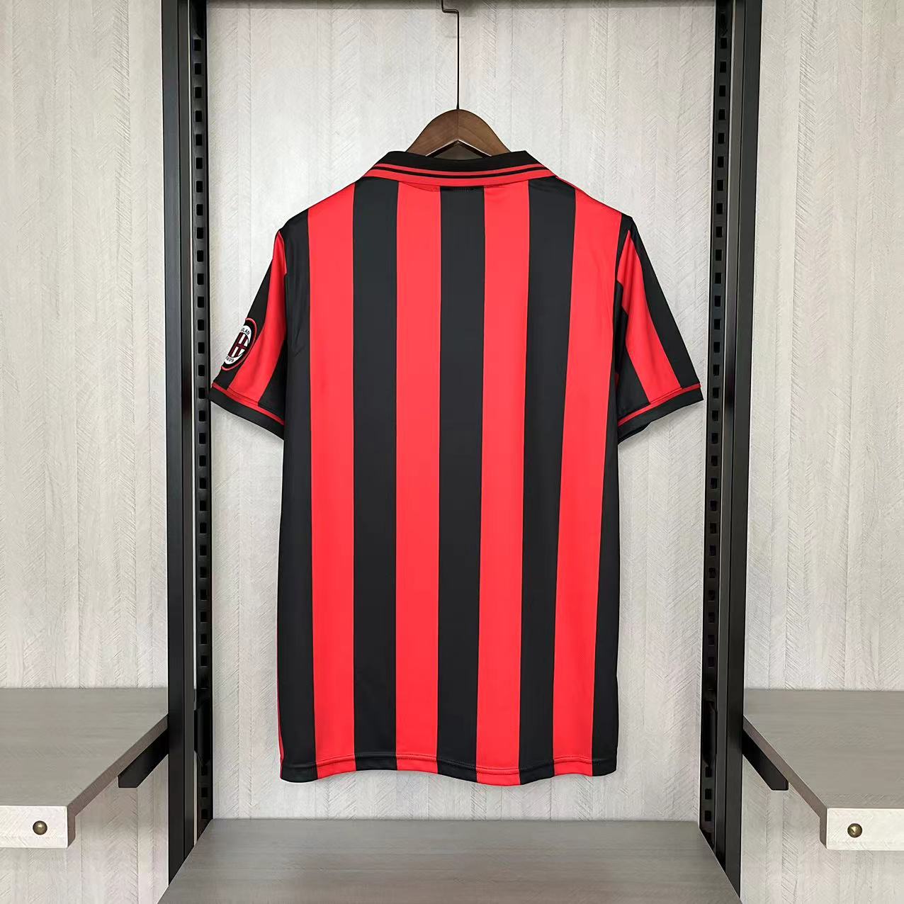 Camisola principal Ac Milan 1996/1997 - Versão adepto 3