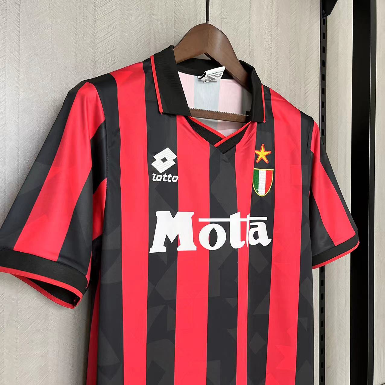 Camisola principal Ac Milan 1993/1994 - Versão adepto 8