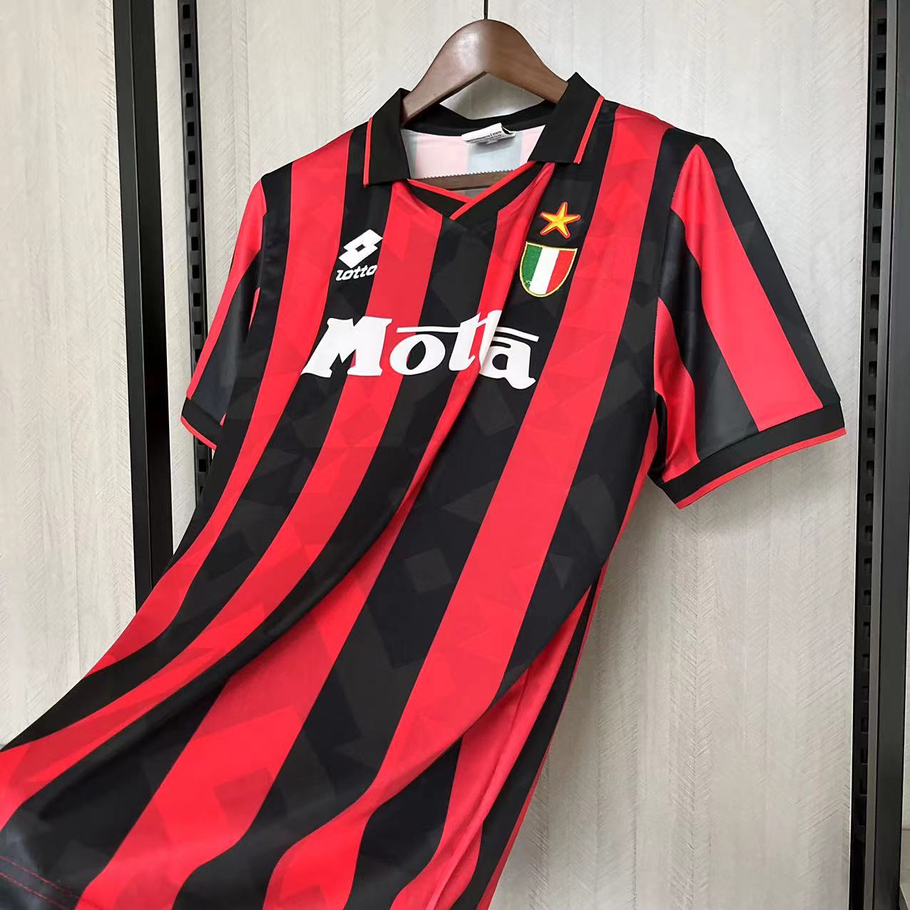 Camisola principal Ac Milan 1993/1994 - Versão adepto 9