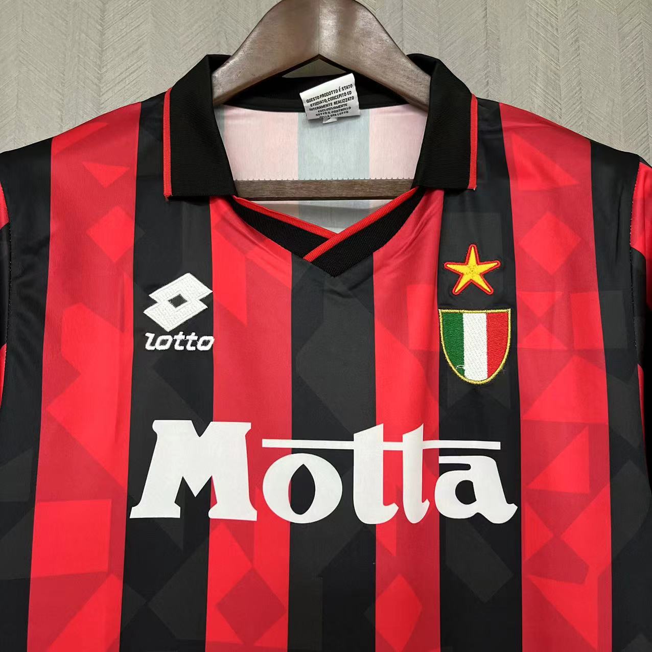 Camisola principal Ac Milan 1993/1994 - Versão adepto 6