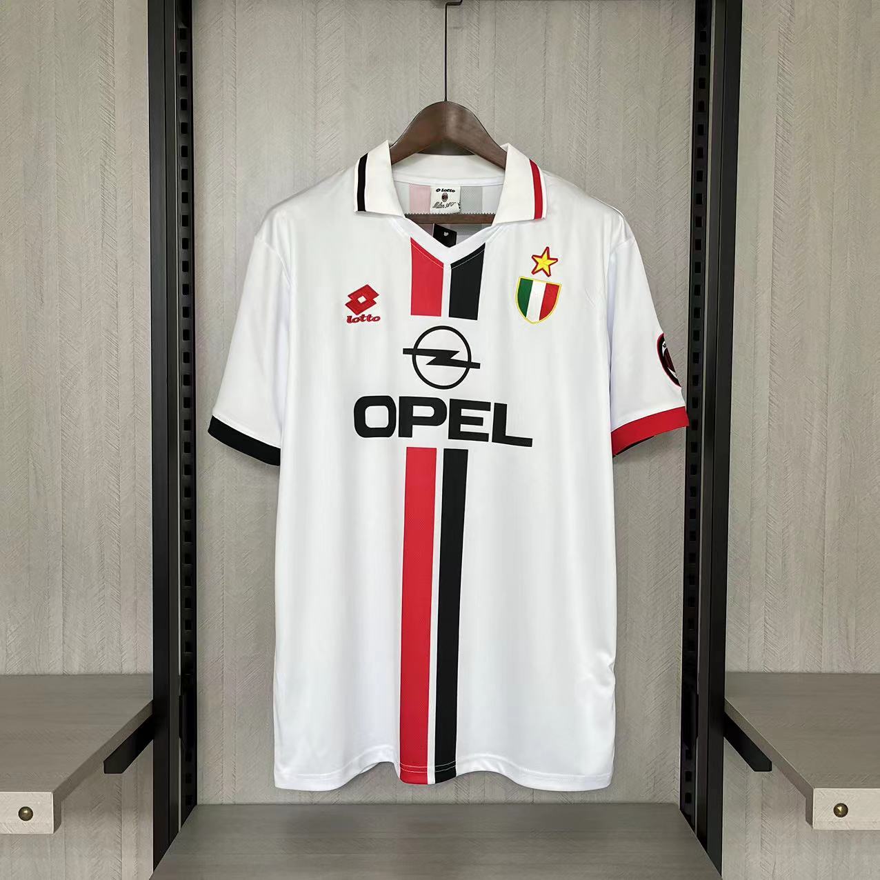 Camisola alternativa Ac Milan 1996/1997 - Versão adepto 1
