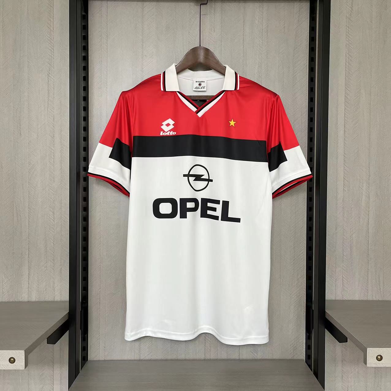 Camisola alternativa Ac Milan 1994/1995 - Versão adepto 1
