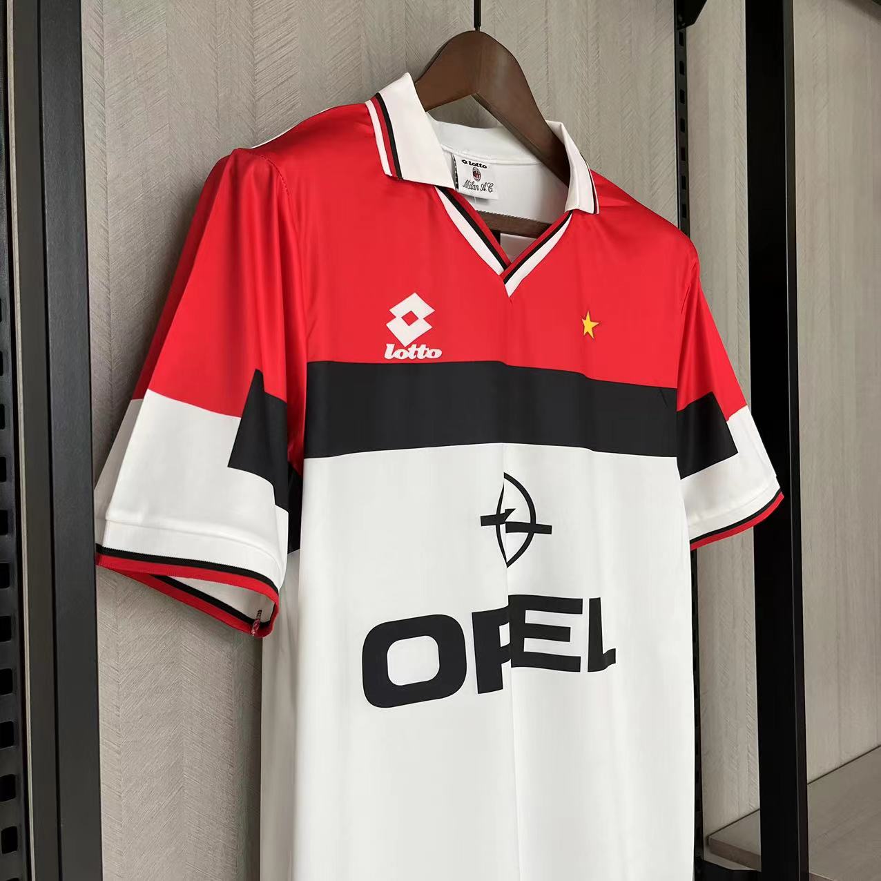 Camisola alternativa Ac Milan 1994/1995 - Versão adepto 7
