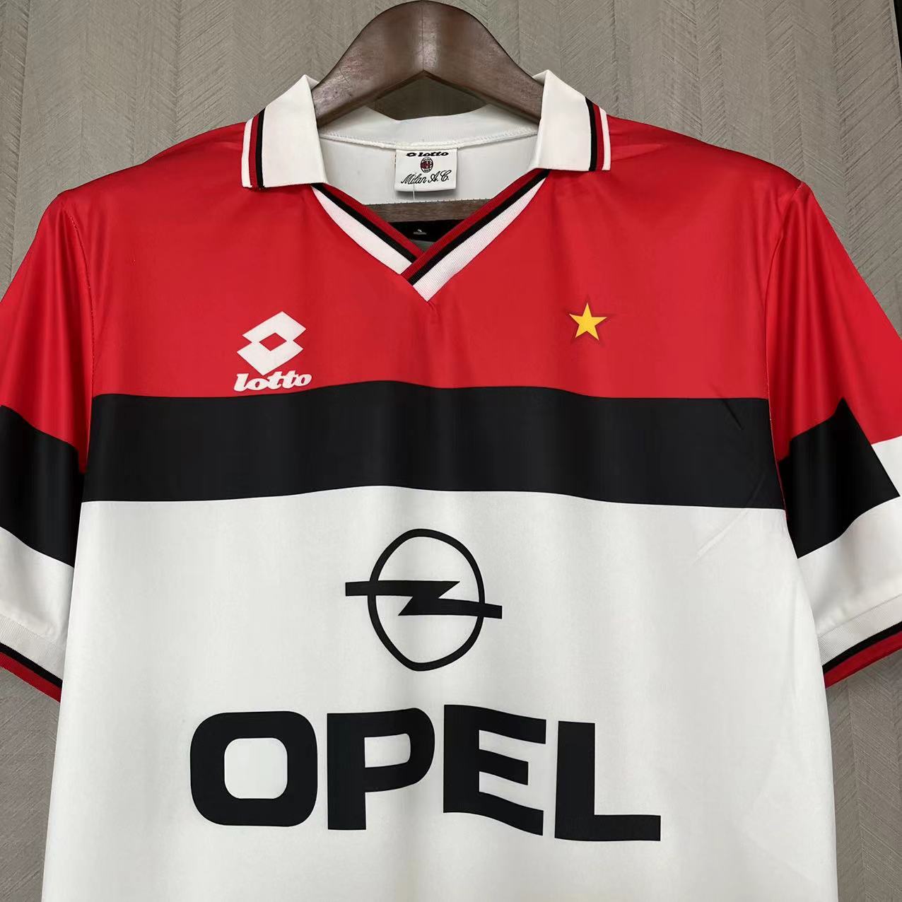 Camisola alternativa Ac Milan 1994/1995 - Versão adepto 5