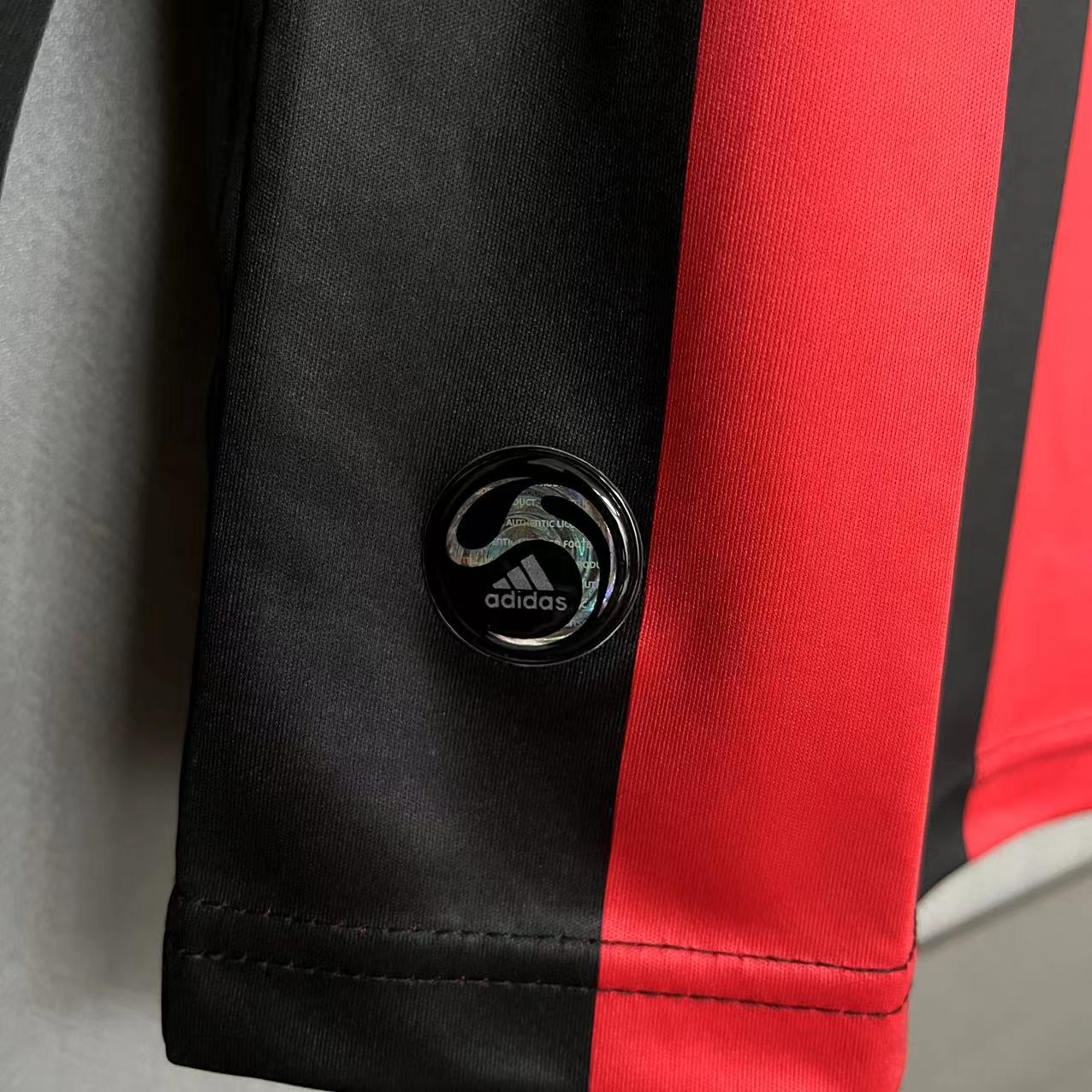 Camisola Principal Ac Milan 2008/2009 - Versão adepto - Manga comprida 11