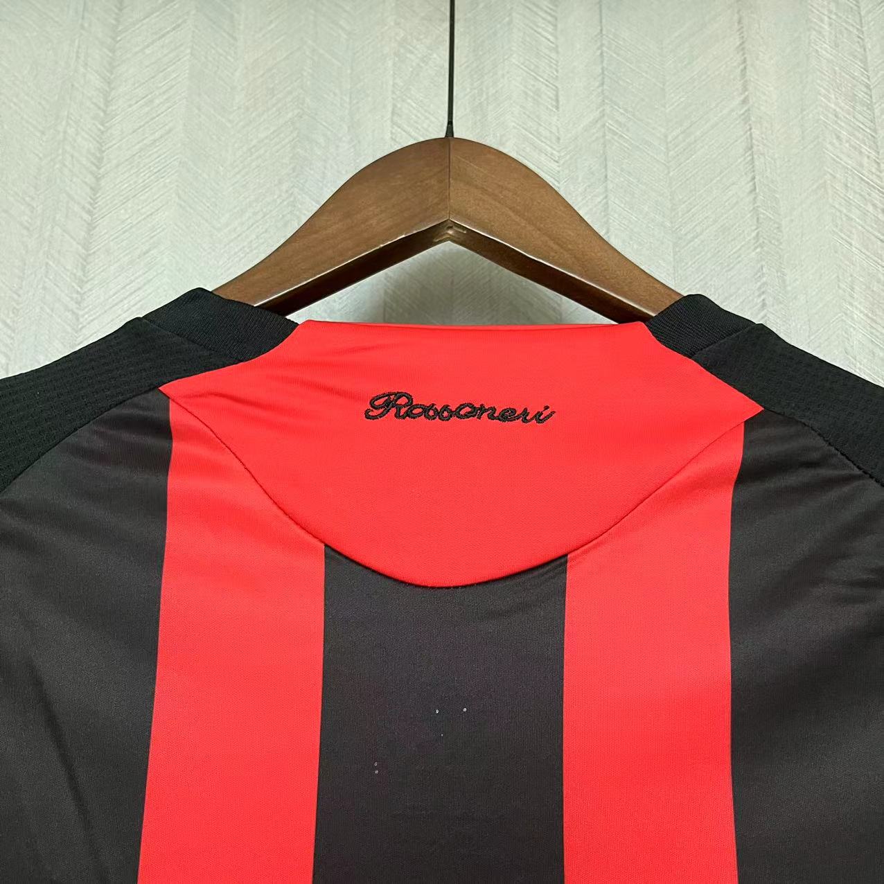 Camisola Principal Ac Milan 2008/2009 - Versão adepto - Manga comprida 7