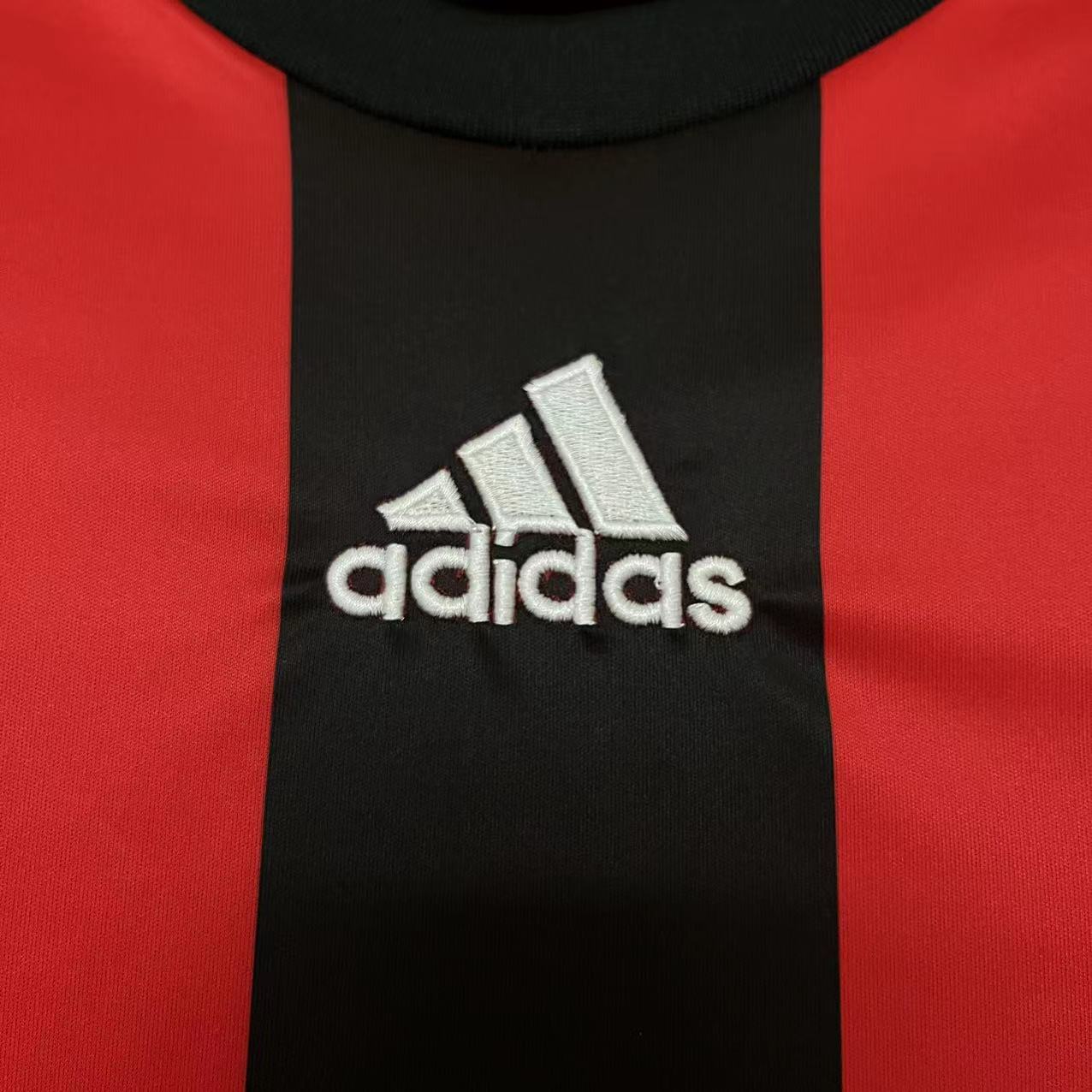 Camisola Principal Ac Milan 2008/2009 - Versão adepto - Manga comprida 5