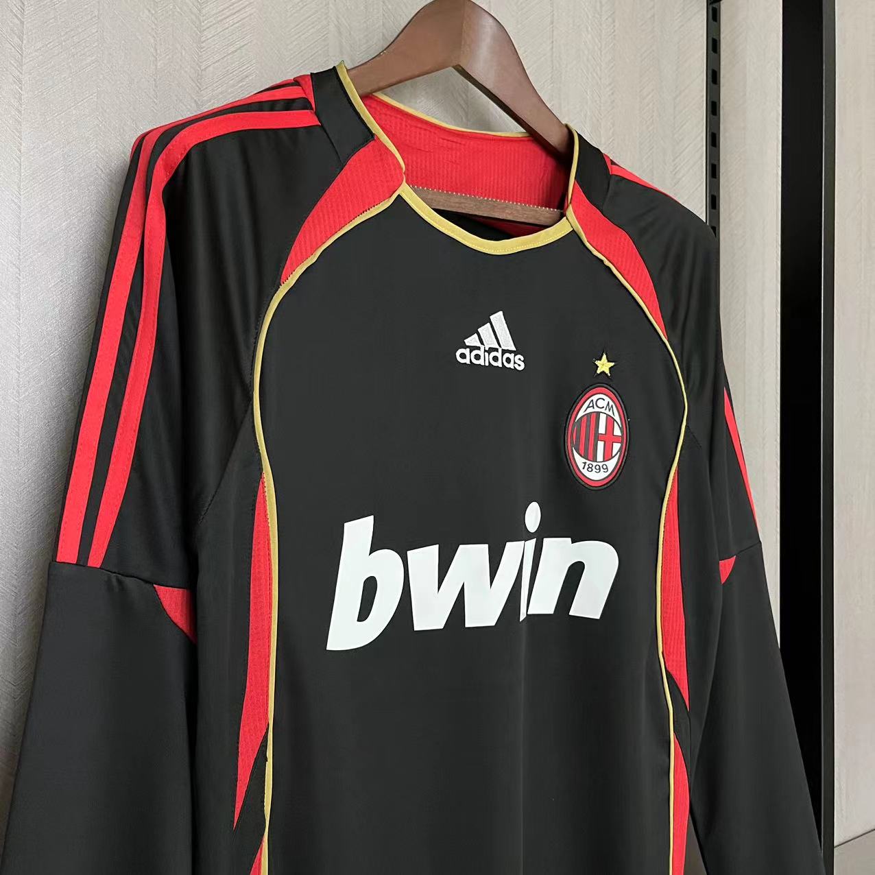3ª Camisola Ac Milan 2006/2007 - Versão adepto - Manga comprida 7