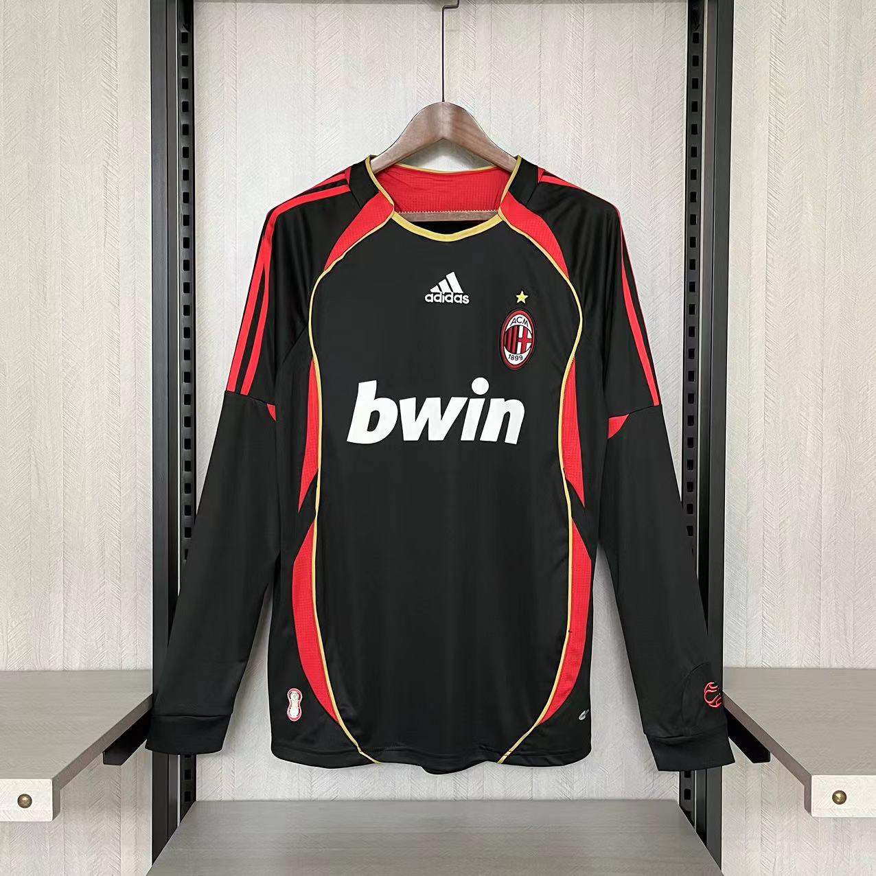 3ª Camisola Ac Milan 2006/2007 - Versão adepto - Manga comprida 1