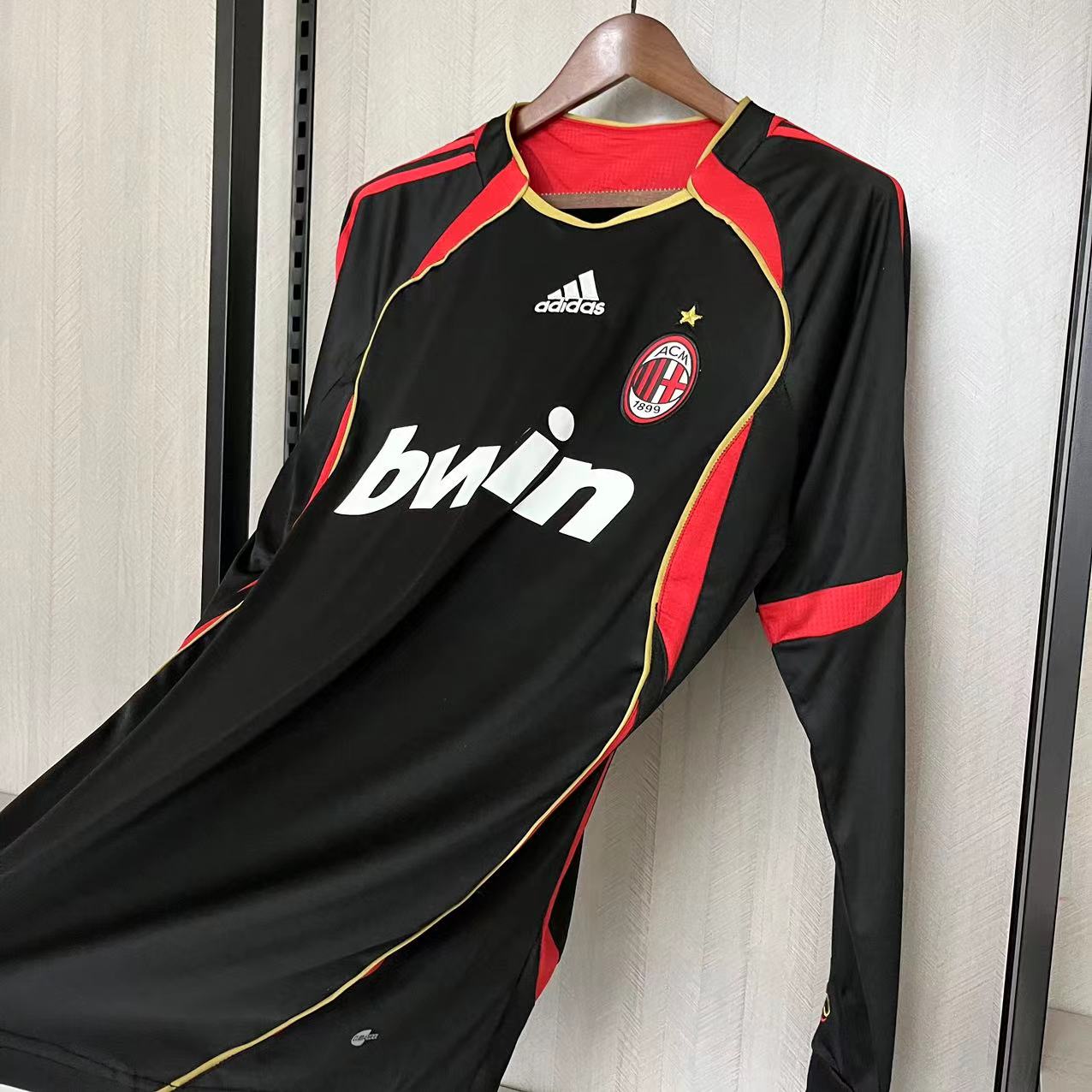3ª Camisola Ac Milan 2006/2007 - Versão adepto - Manga comprida 9