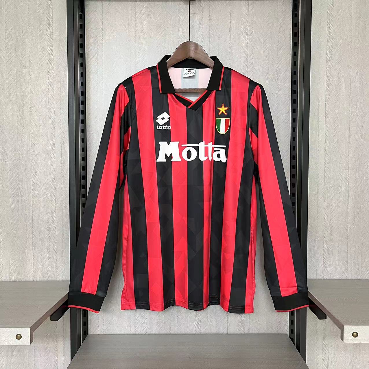 Camisola principal Ac Milan 1993/1994 - Versão adepto - Manga comprida 1
