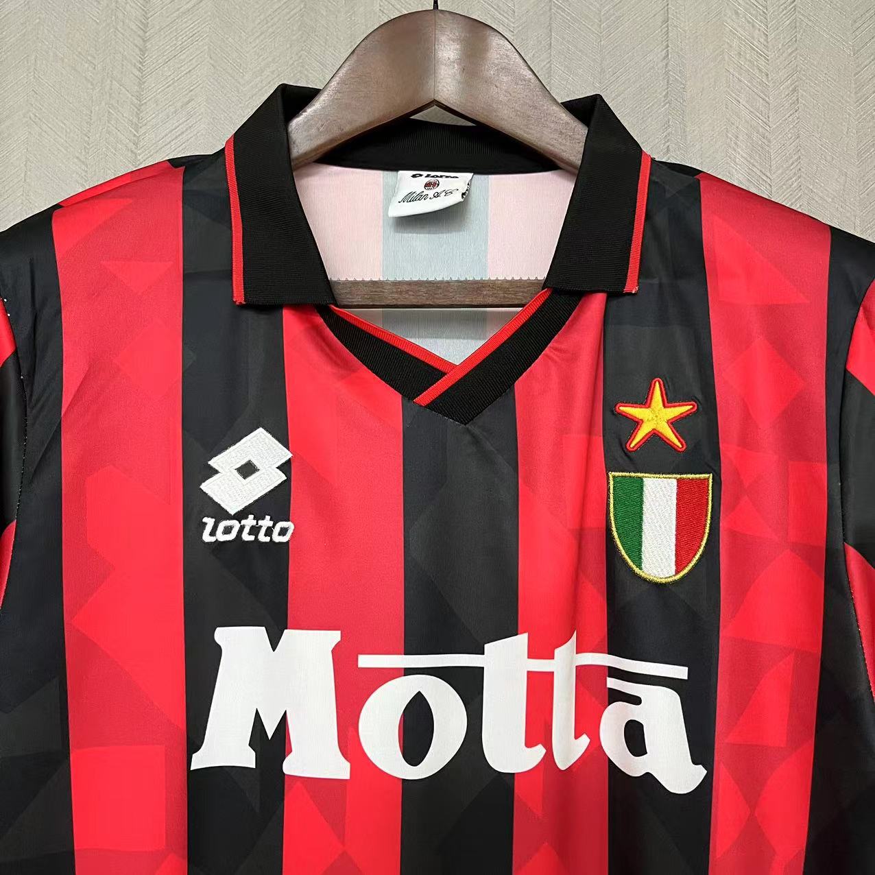 Camisola principal Ac Milan 1993/1994 - Versão adepto - Manga comprida 6