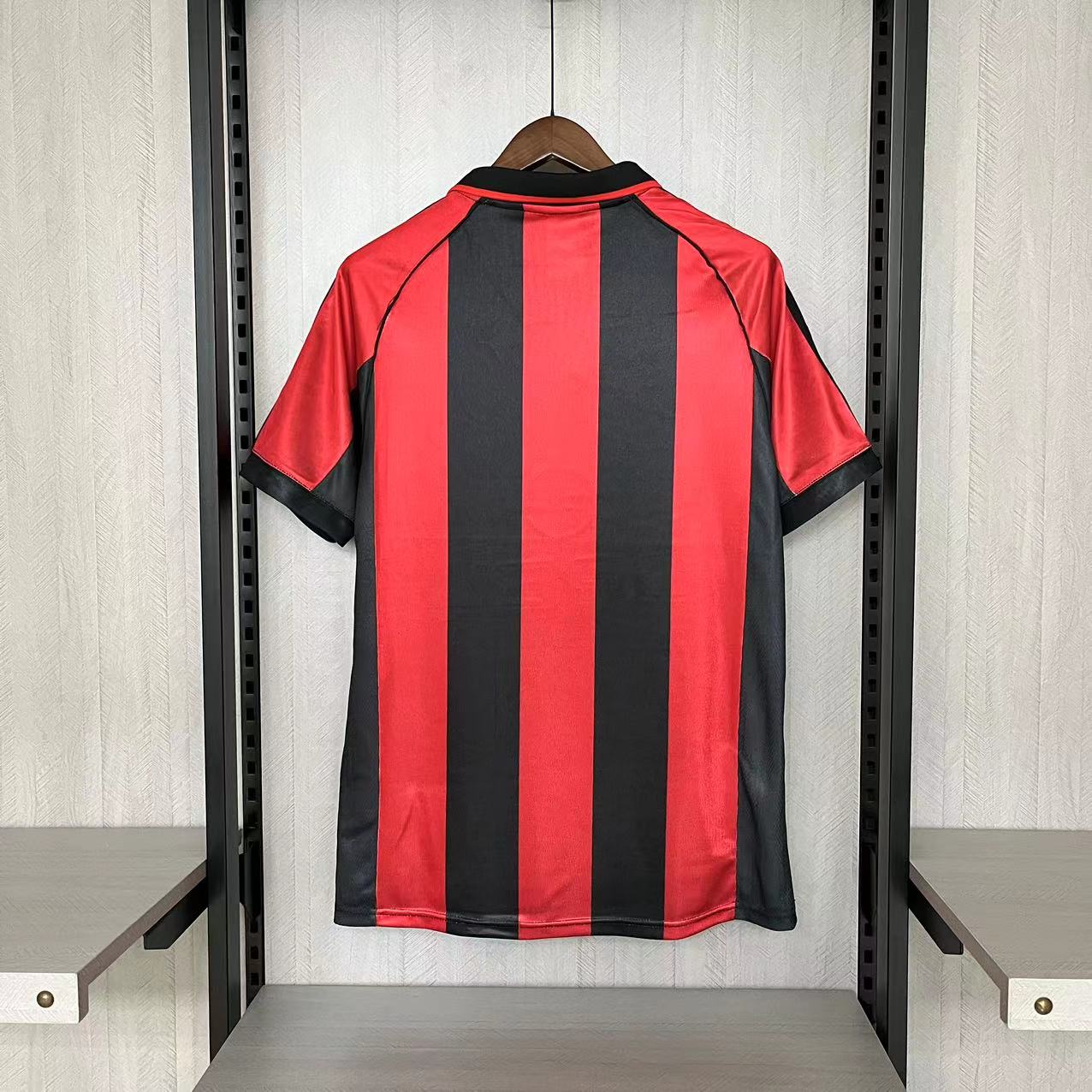 Camisola Principal Ac Milan 1998/1999 - Versão adepto 3