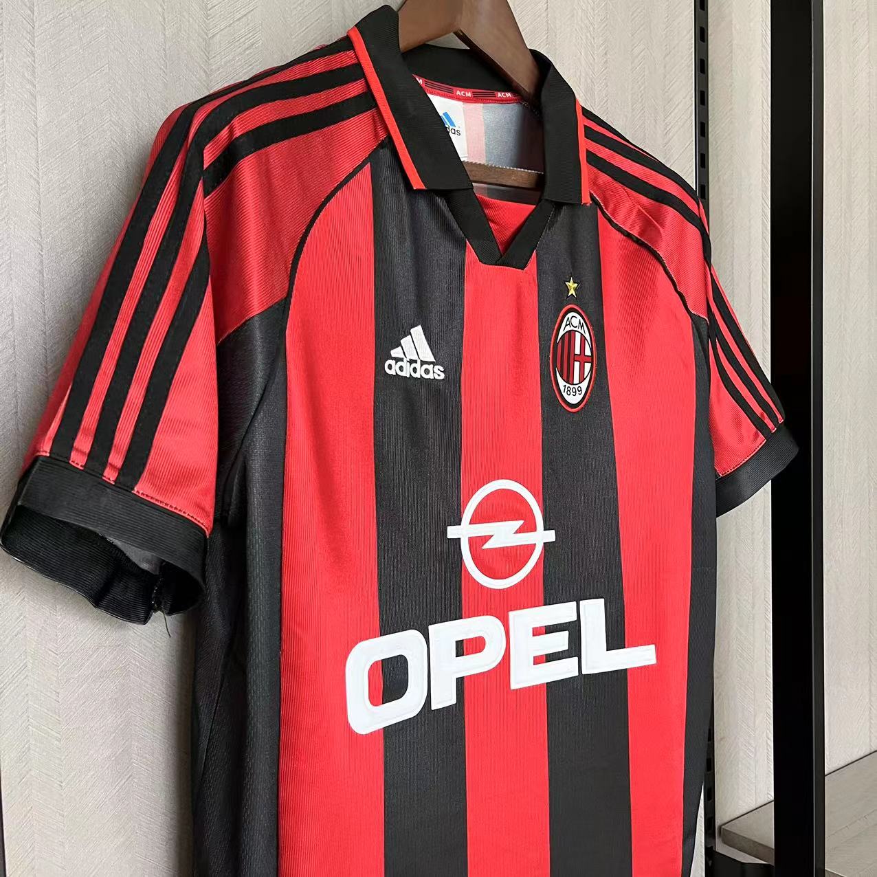 Camisola Principal Ac Milan 1998/1999 - Versão adepto 5