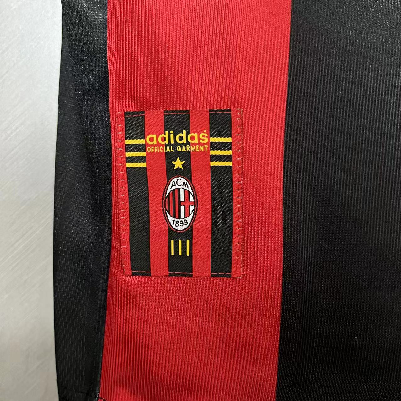 Camisola Principal Ac Milan 1998/1999 - Versão adepto 6