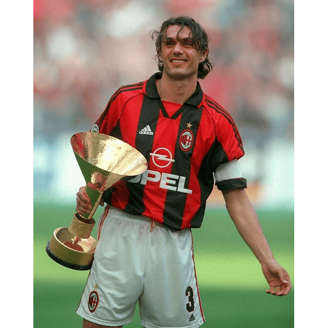 Camisola Principal Ac Milan 1998/1999 - Versão adepto