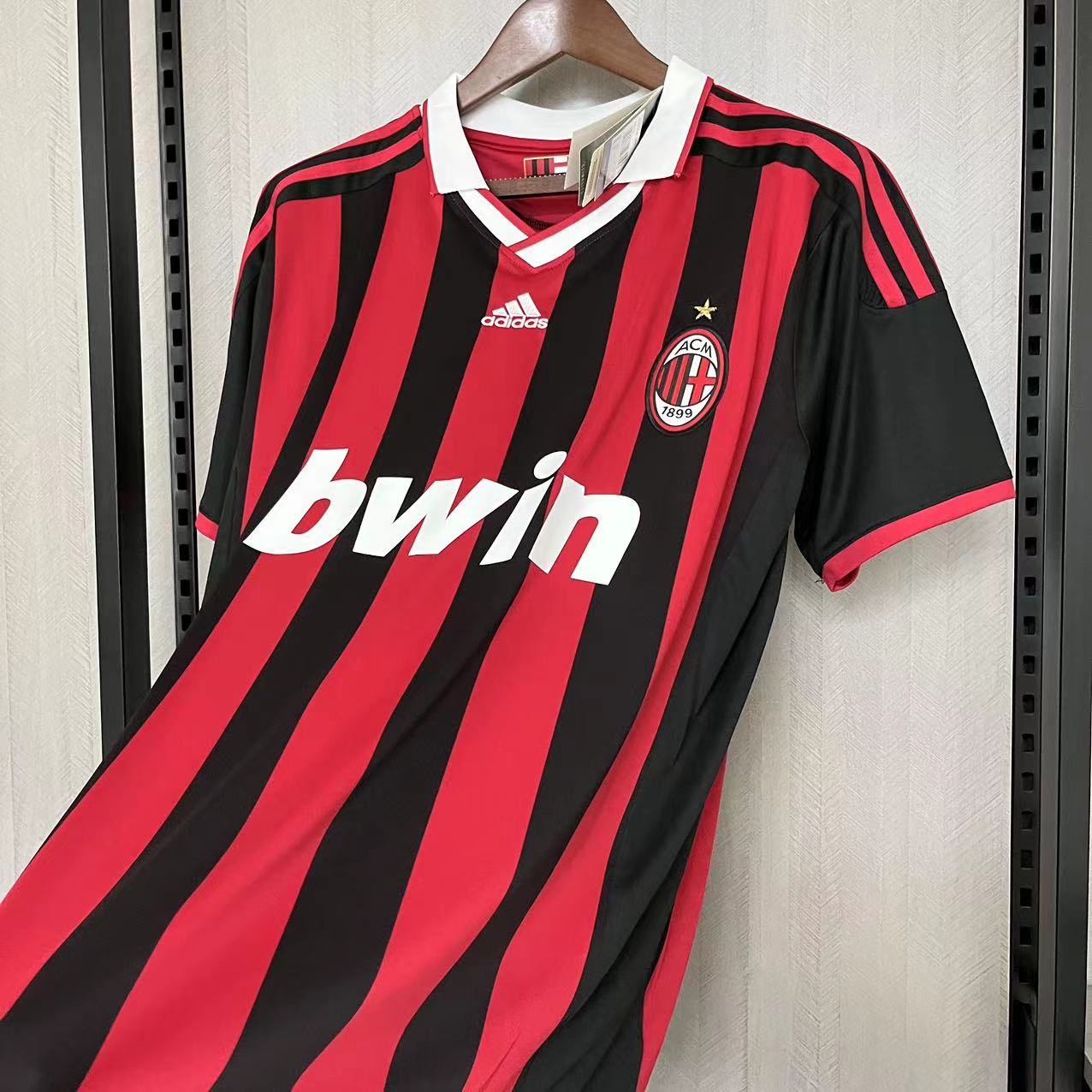 Camisola principal Ac Milan 2009/2010 - Versão adepto 10