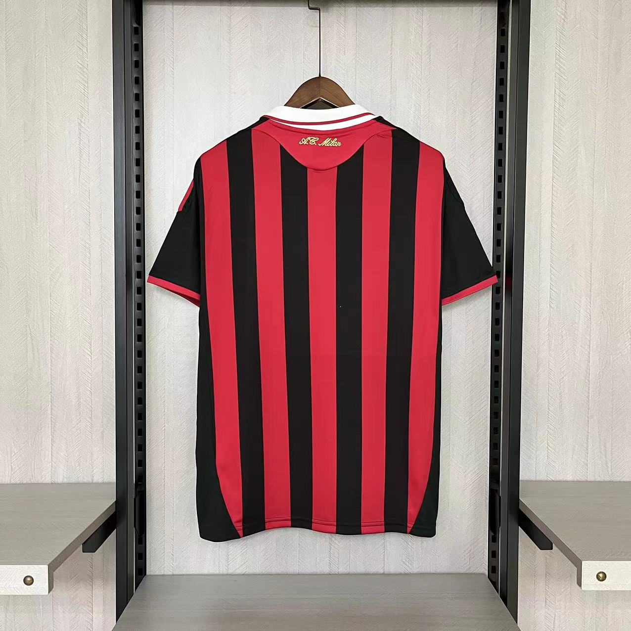 Camisola principal Ac Milan 2009/2010 - Versão adepto 3