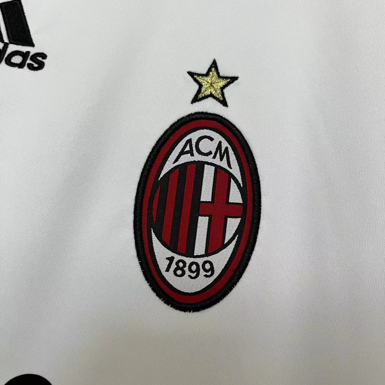 Camisola alternativa Ac Milan 2009/2010 - Versão adepto 4